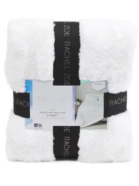 Rachel Zoe Faux Fur Skulls Blanket